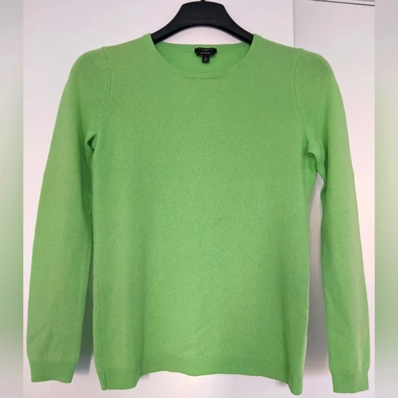 Talbots green deals sweater